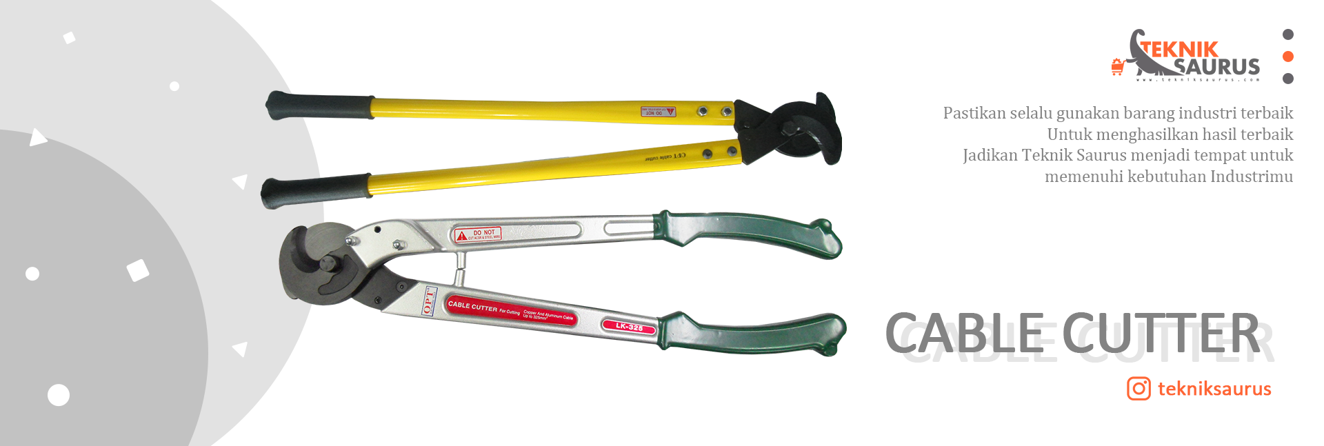 banner product category Cable Cutter