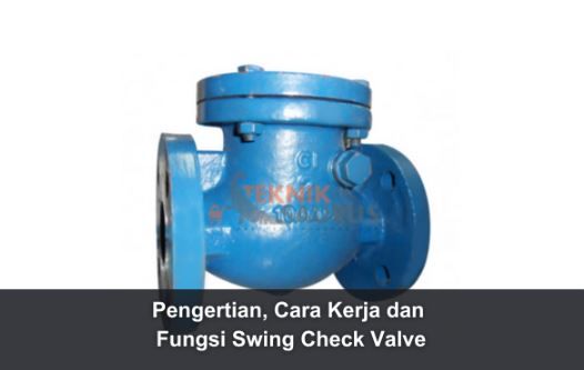 article Pengertian, Cara Kerja dan Fungsi Swing Check Valve cover thumbnail