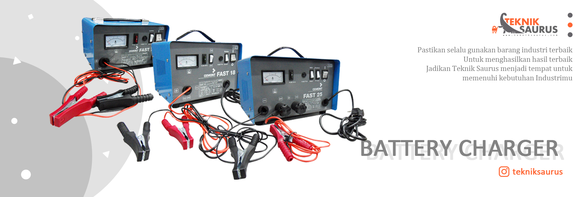 banner product category Battery Charger Accu