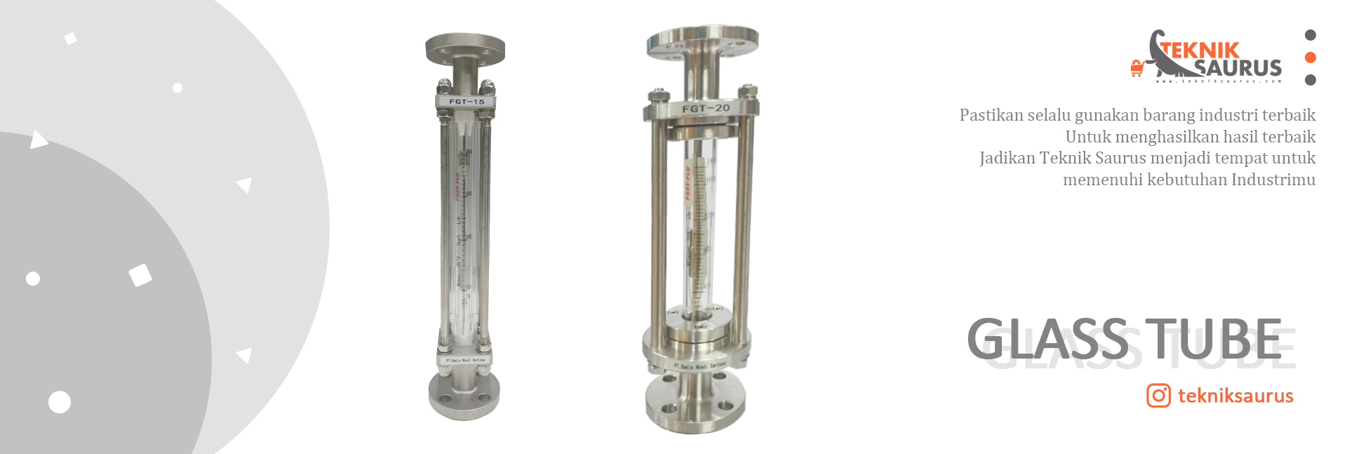banner product category Glass Tube Rotameter